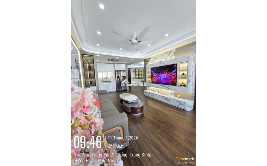 Bán CH Trung Yên I- phố Trung Kính, 125m2, 4Pn, giá tốt